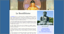 Desktop Screenshot of bouddhisme-information.com