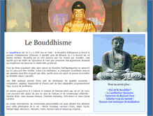 Tablet Screenshot of bouddhisme-information.com